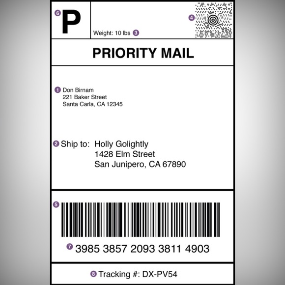 Additional Shipping Label - Picture 1 of 1